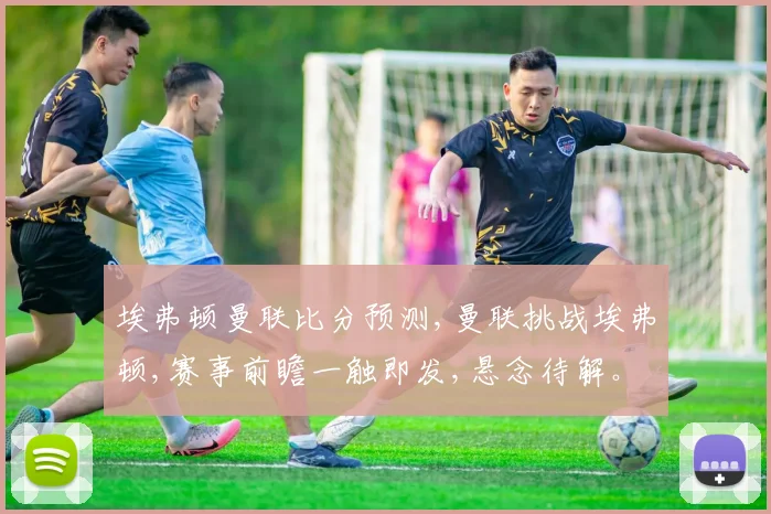 埃弗顿曼联比分预测,曼联挑战埃弗顿,赛事前瞻一触即发,悬念待解。