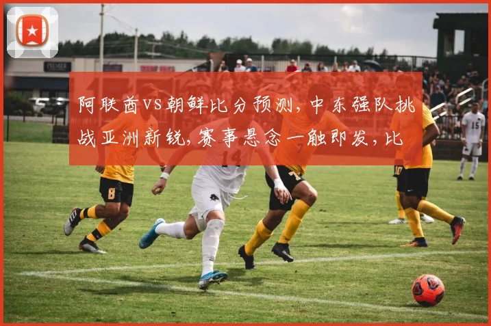 阿联酋vs朝鲜比分预测,中东强队挑战亚洲新锐,赛事悬念一触即发,比分揭晓在即,敬请期待。